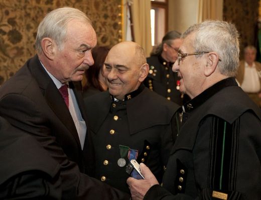 Setkání horníků s Dr. Sobotkou
