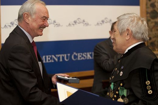 Setkání horníků s Dr. Sobotkou