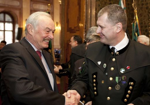 Setkání horníků s Dr. Sobotkou