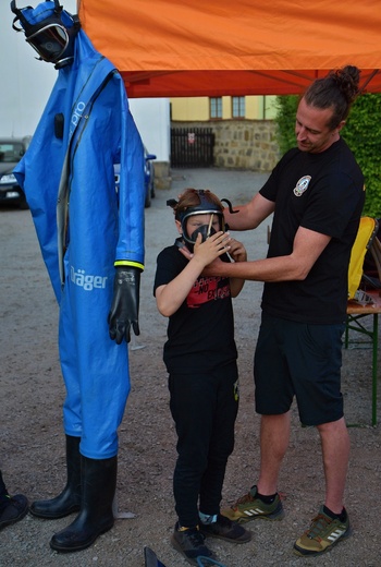 Hornická muzejní noc 2022, foto p. Grafnetr a p. Štěpánský
