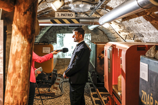 Expozice těžby uranu na Českolipsku